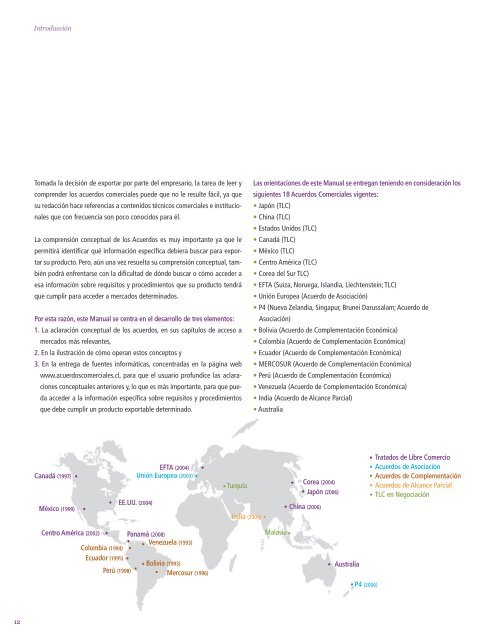 Manual del Exportador - Acuerdos Comerciales