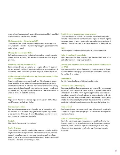 Manual del Exportador - Acuerdos Comerciales