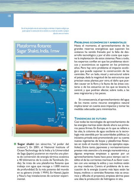 Energía geotérmica y del mar
