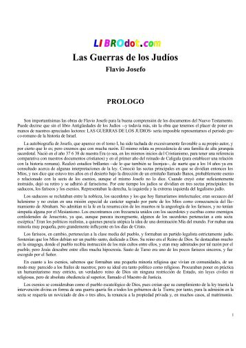 Flavio Josefo - Las Guerras de los Judios.pdf - Historia de Costa Rica