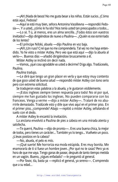 el jugador - texto