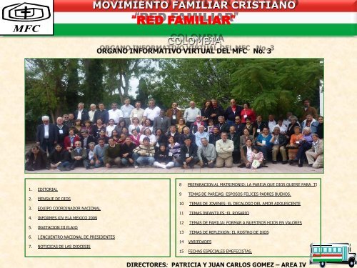 MOVIMIENTO FAMILIAR CRISTIANO COLOMBIA