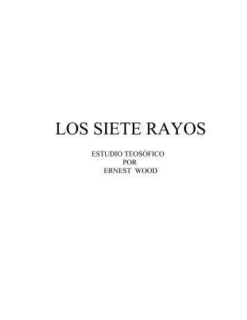 LOS SIETE RAYOS - Sociedad Teosófica Española