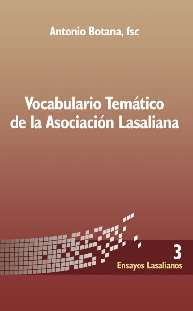 Vocabulario Temático de la Asociación Lasaliana - Hermanos de ...