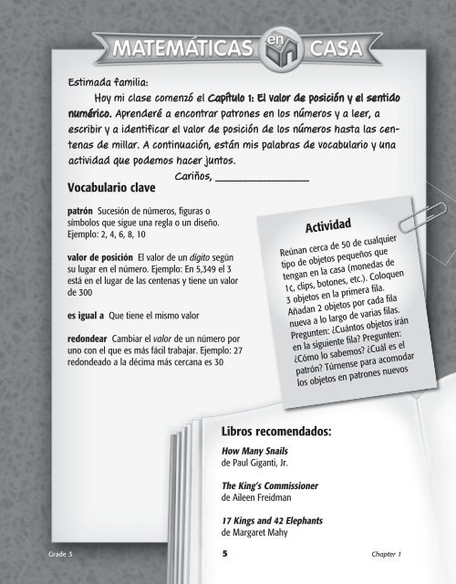 Libros recomendados: Vocabulario clave Actividad - Macmillan ...