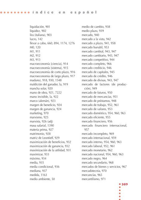 Vocabulario de economía - Universidade de Vigo