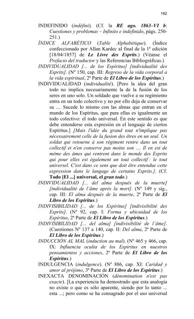 Vocabulario Espírita - O Consolador