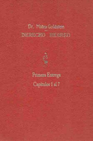 Dr. Mateo Goldstein (Parte I