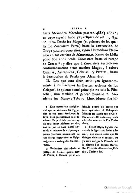 DIÓGENES LAERCIO – 1792 – Sobre las vidas, opiniones y