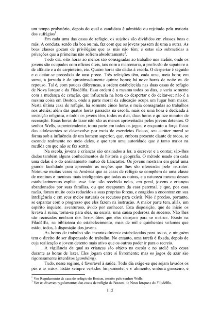 Tocqueville e Beaumont - sobre o sistema penitenciário nos