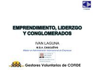Emprendimiento y Liderazgo - Ivan Laguna - Cofide