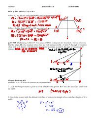 Acc Geo Homework #17b TRIG WK#4a #17b p.395 #9 Given Trap ...