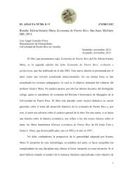 Reseña: Edwin Irizarry Mora. Economía de Puerto Rico. San Juan ...