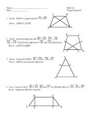 Trapezoid proofs