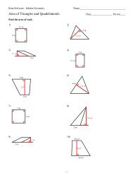 6-Area of triangles and quadrilaterals