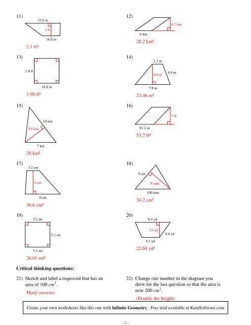 geometry assignment kuta software