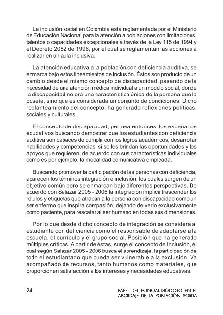 papel del fonoaudiólogo en el abordaje de la población sorda