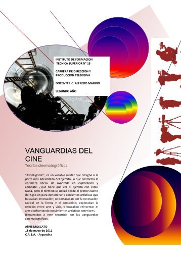 VANGUARDIAS DEL CINE - Panorama del Arte