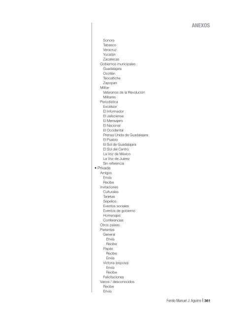 Fondo MAnUEL J. AGUIRRE Catálogo - Gobierno de Jalisco ...