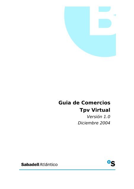 Guia de Comercios Tpv Virtual - a5ad0r