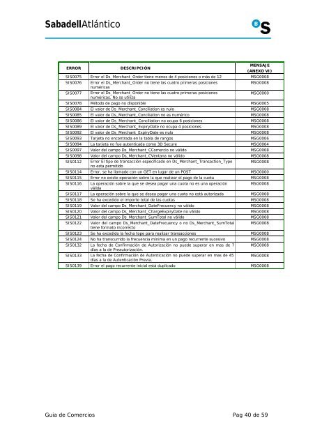 Guia de Comercios Tpv Virtual - a5ad0r