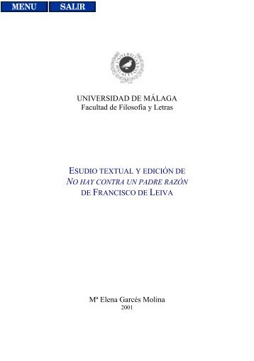 María Elena Garcés Molina - Universidad de Málaga