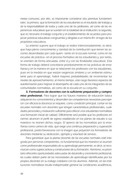 El mejoramiento de la gestión institucional en las escuelas normales