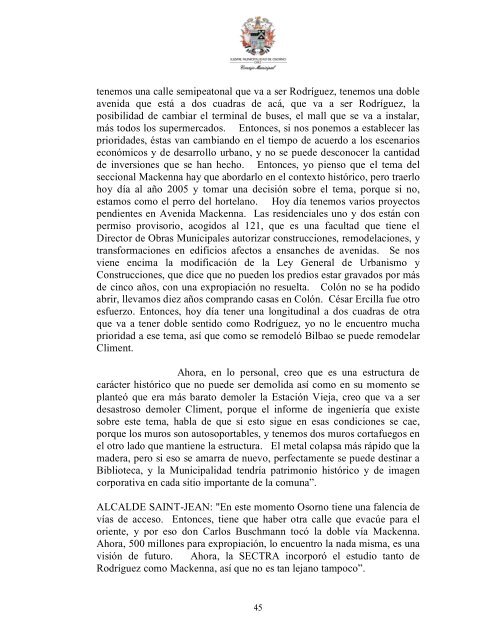 ACTA ORD.Nº01: SESIÓN ORDINARIA Nº01/2005. - Municipalidad ...