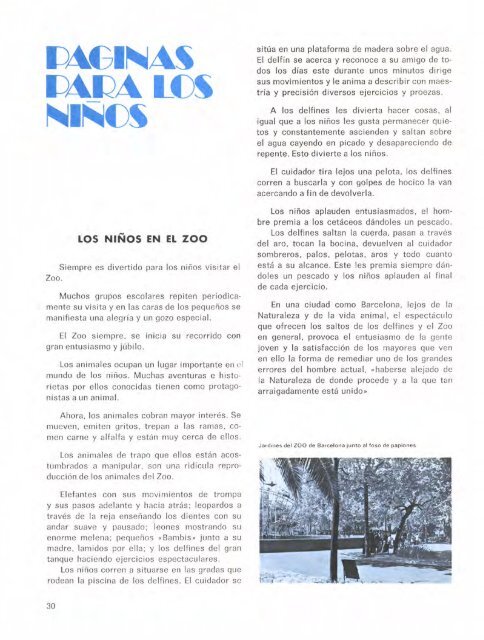 REVISTA DEL PARQUE - Zoo de Barcelona