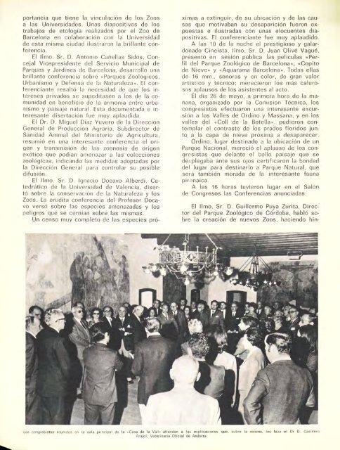 REVISTA DEL PARQUE - Zoo de Barcelona