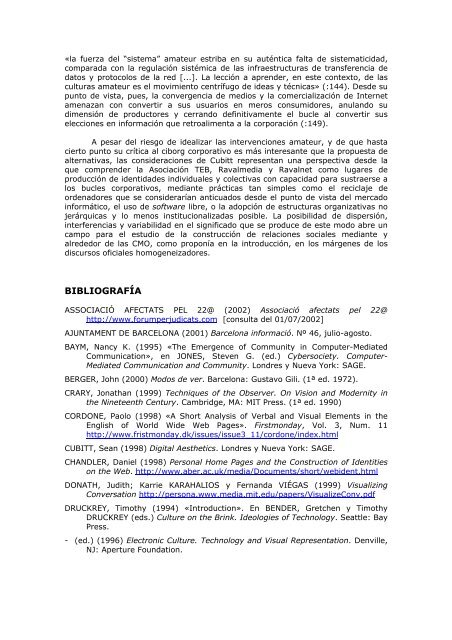 versión pdf - Observatorio para la Cibersociedad, OCS