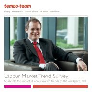 Tempo-Team Labour Market Trend Survey 2011 (Aug ... - Randstad