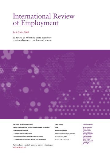 International Review of Employment - Randstad