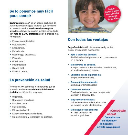 oferta dental axa - Inicio Liceo