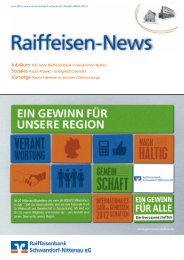 01/2012 - Raiffeisenbank Schwandorf-Nittenau eG