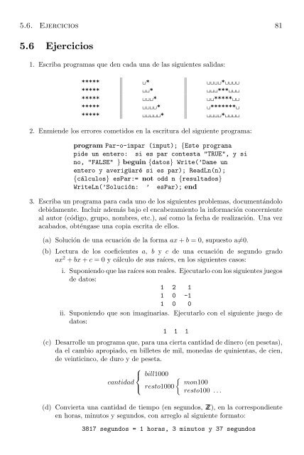 Algoritmos y Programación en Pascal