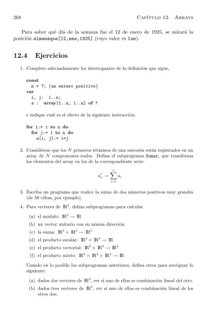 Algoritmos y Programación en Pascal