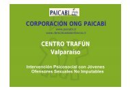 CORPORACIÓN ONG PAICABÍ CENTRO TRAFÚN Valparaíso