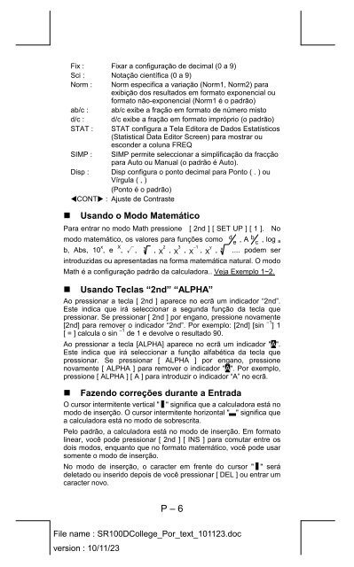 Calculadora Científica Calculatrice Scientifique - Citizen calculator