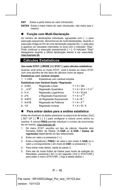 Calculadora Científica Calculatrice Scientifique - Citizen calculator