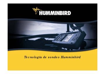 Tecnología de sondeo Humminbird - Disvent