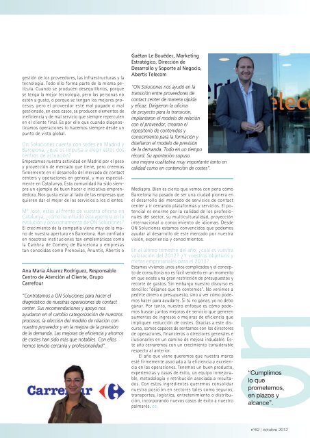 Platinum Contact Center Awards - revista contact center