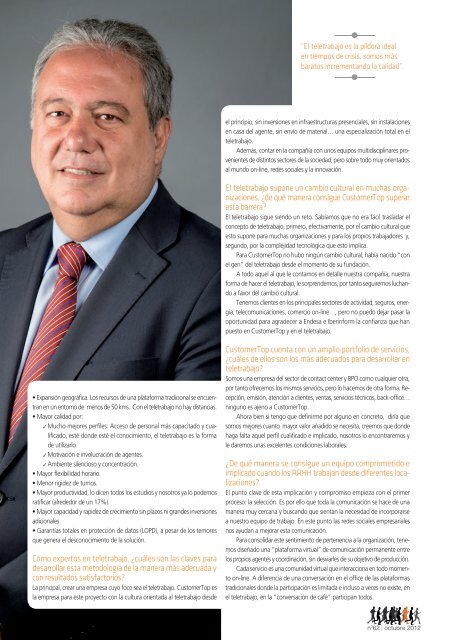 Platinum Contact Center Awards - revista contact center