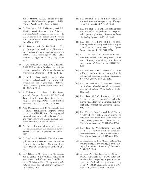 Procedimientos de búsqueda miopes aleatorizados y adaptativos