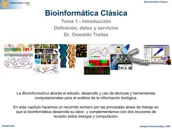 Bioinformática Clásica - BioScripts