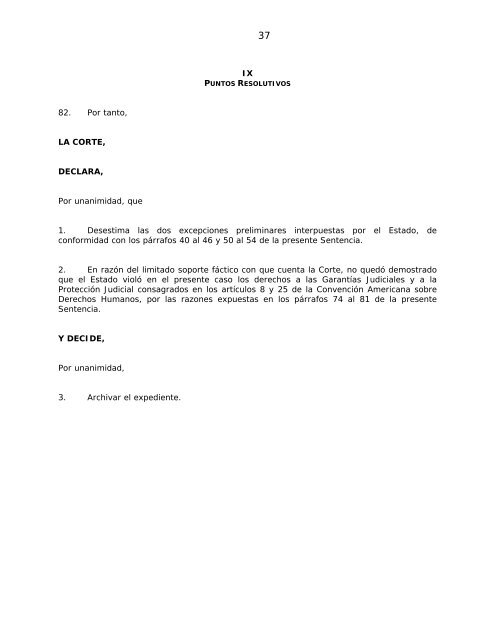 Corte Interamericana de Derechos Humanos Caso Nogueira de ...