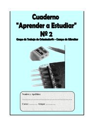 Aprender a estudiar nº2