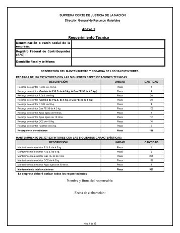 Anexos - Suprema Corte de Justicia de la Nación