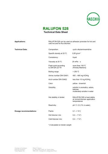 RALUFON 528 - Raschig.de