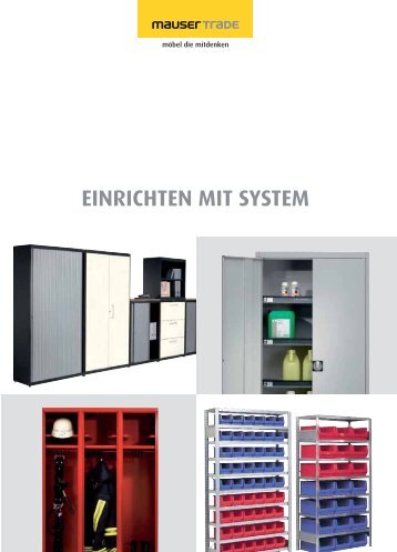 Gesamtkatalog - Mauser Einrichtungssysteme GmbH & Co. KG